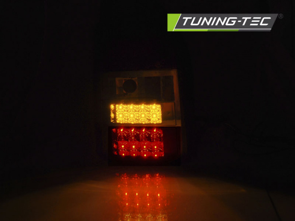 LED Upgrade Design Rückleuchten für VW T5 GP 10-15 schwarz/rauch (Doppeltürer)
